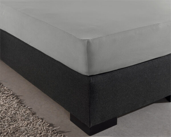 Dreamhouse Dubbel Jersey 220 gr. Hoeslaken Grijs 80/100 x 220 cm - Afbeelding 5