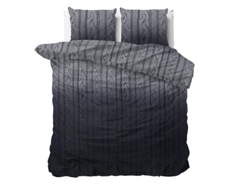 DH Flanel Dante Antraciet 200 x 220