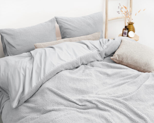 Sleeptime Teddy Grijs 140 x 220 cm - Afbeelding 3