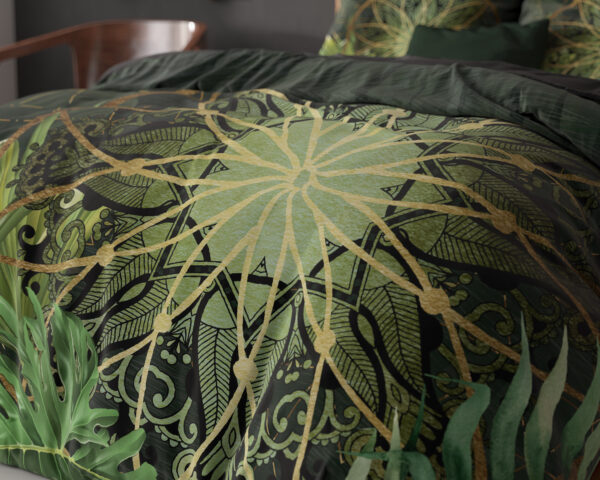 Sleeptime Filou Groen 140 x 200/220 cm - Afbeelding 4