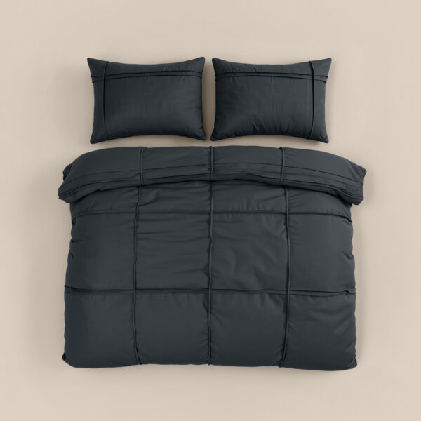Sleeptime Washed Tufted Antraciet 240 x 200/220 cm - Afbeelding 4