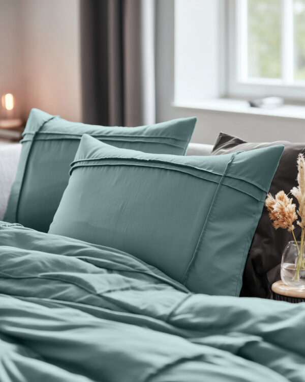 Sleeptime Washed Tufted Groen 240 x 200/220 cm - Afbeelding 3