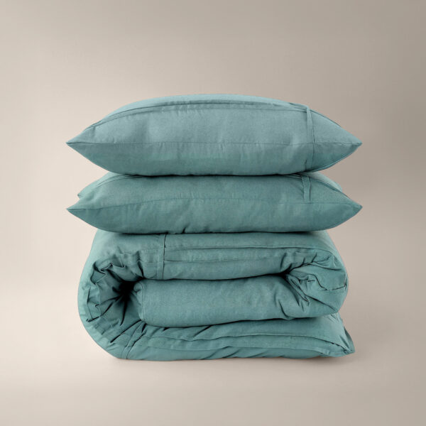 Sleeptime Washed Tufted Groen 240 x 200/220 cm - Afbeelding 5