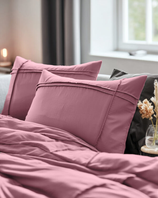 Sleeptime Washed Tufted Oud Roze 140 x 200/220 cm - Afbeelding 3