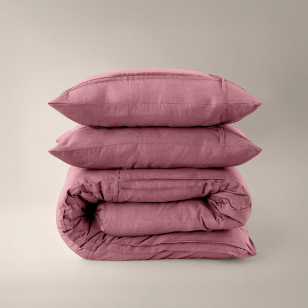 Sleeptime Washed Tufted Oud Roze 140 x 200/220 cm - Afbeelding 5