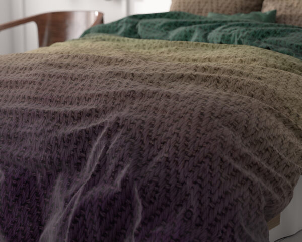 Sleeptime Warm Knits Bruin 200 x 200/220 cm - Afbeelding 5