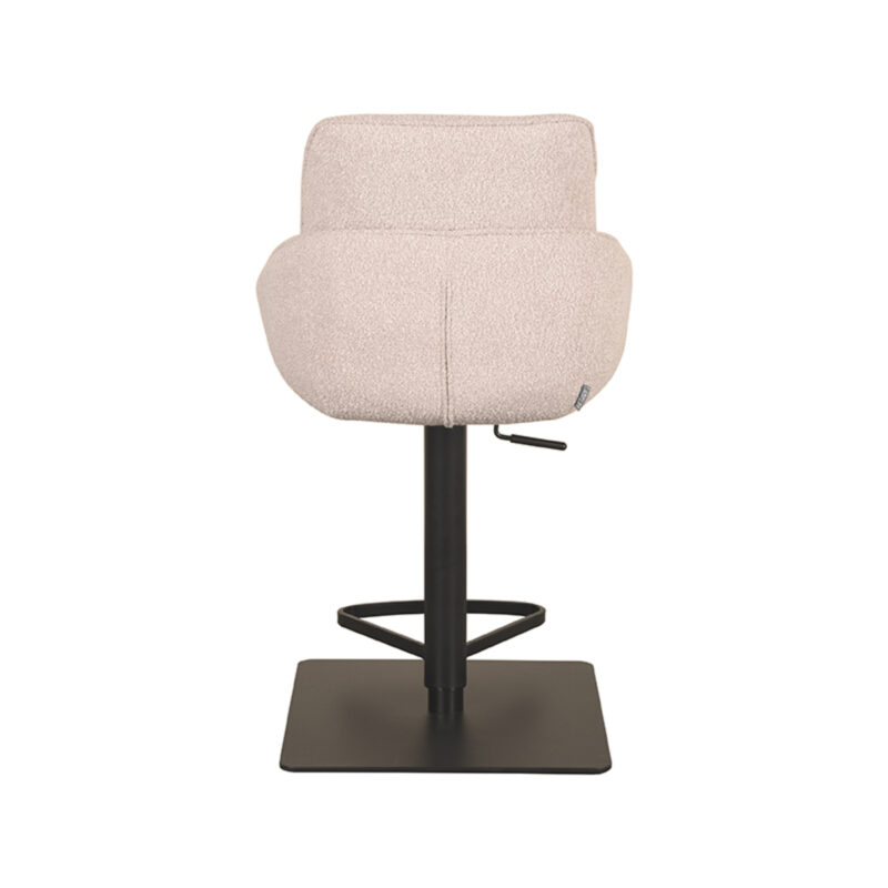 LABEL51 Barkruk Beauty - Naturel - Boucle - Zithoogte 56-82 Boucle