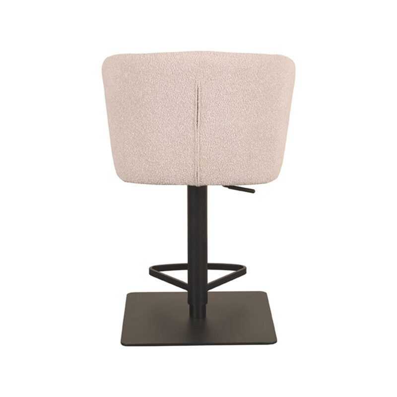 LABEL51 Barkruk Wave - Naturel - Boucle - Zithoogte 56-82 Boucle