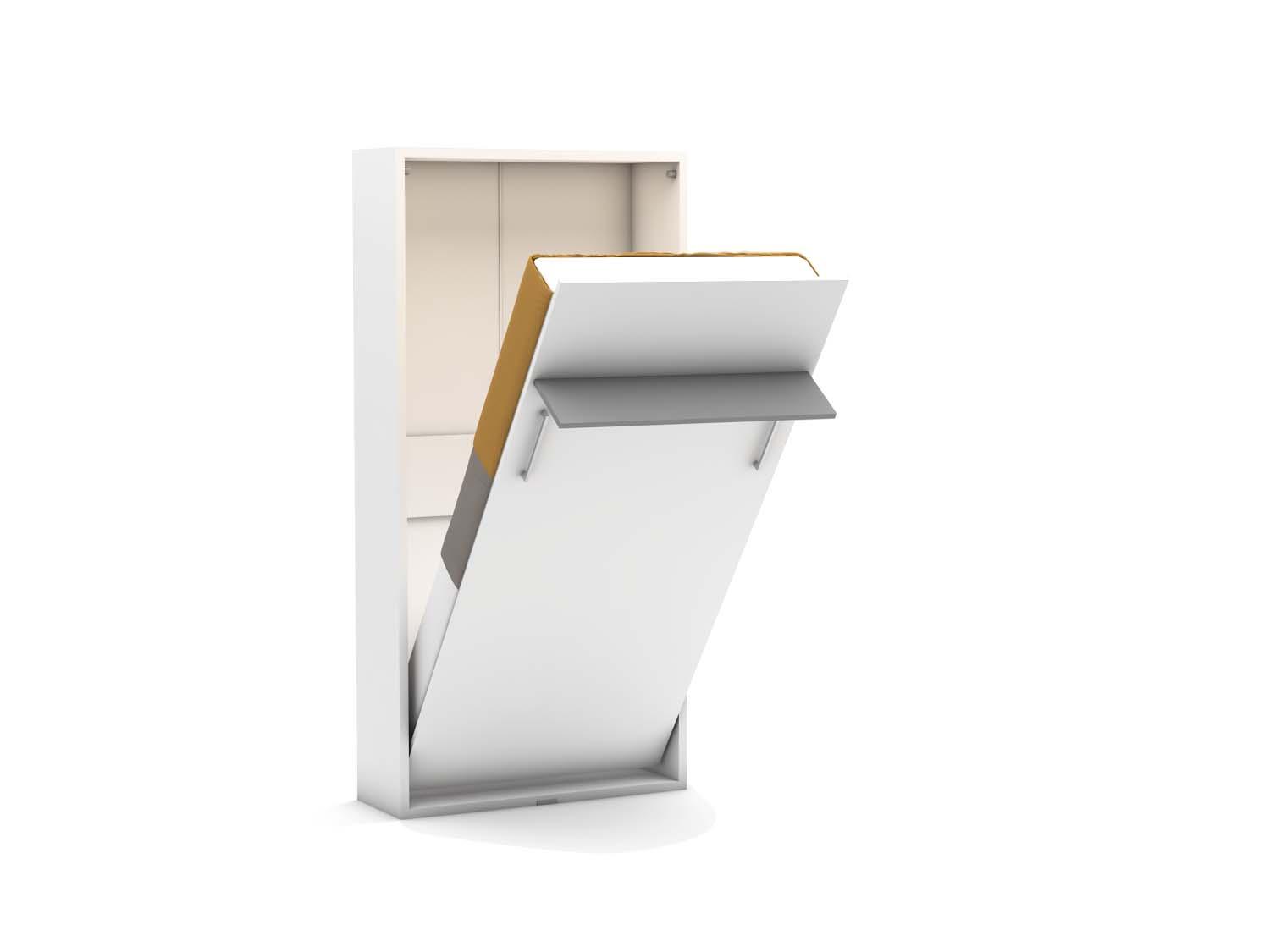 1 persoons opklapbed zonder bureau - Happy - grijs