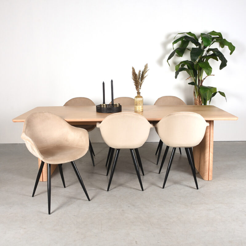 Eetkamertafels Eiken