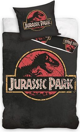 Jurassic Park Dekbedovertrek 140 x 200 cm  -  60 x 70 cm
