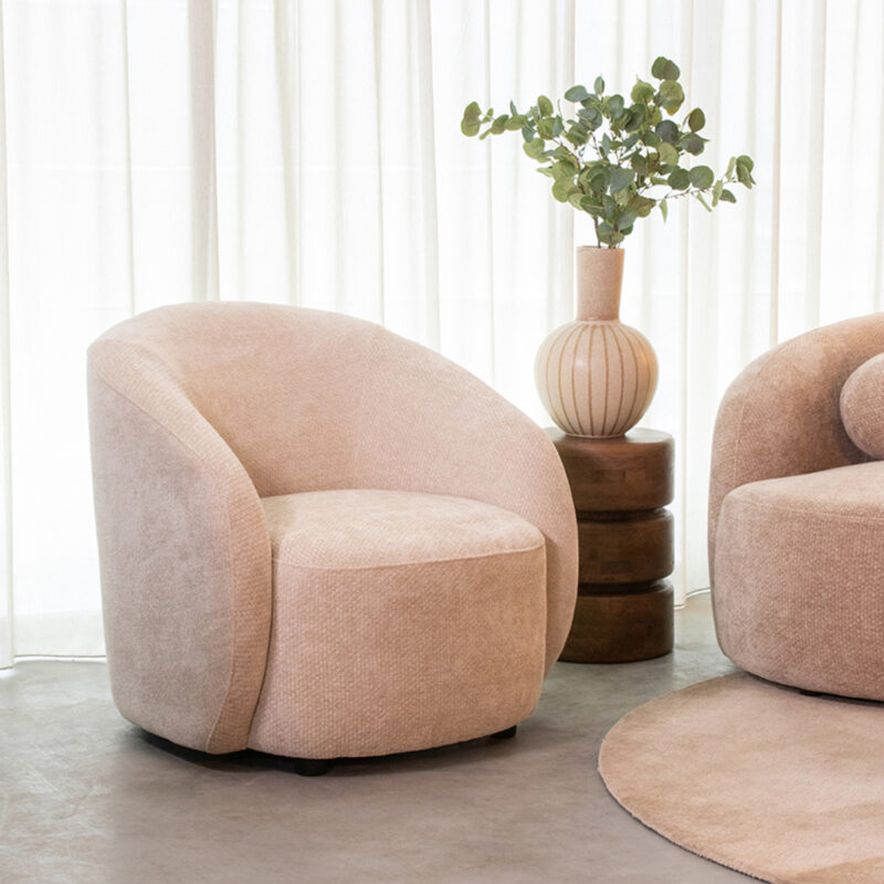 LABEL51 Fauteuil Alby - Naturel - Elite - One Size Alby