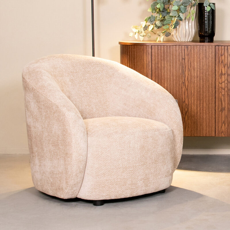 LABEL51 Fauteuil Alby - Naturel - Elite - One Size