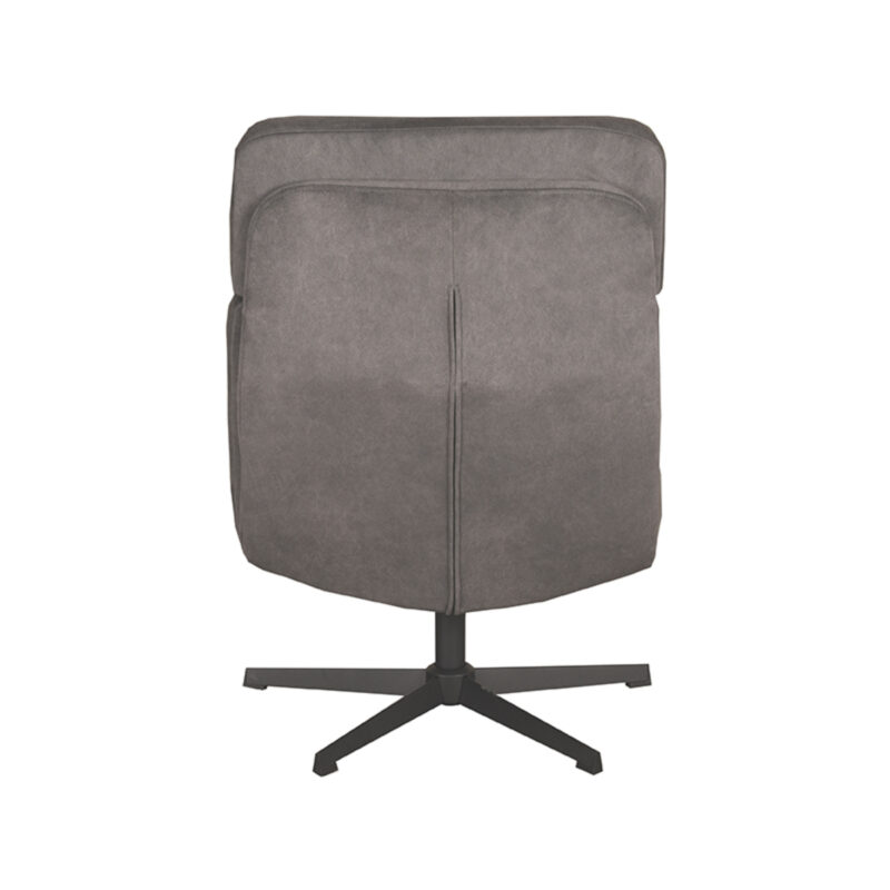 LABEL51 Fauteuil Alvar - Antraciet - Cosmo - Excl. Hocker Alvar