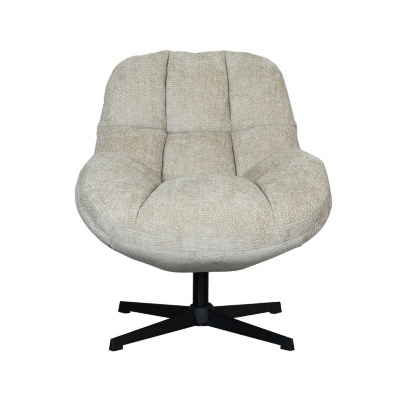 LABEL51 Fauteuil Huxley - Truffel grijs - Elite - One Size Elite