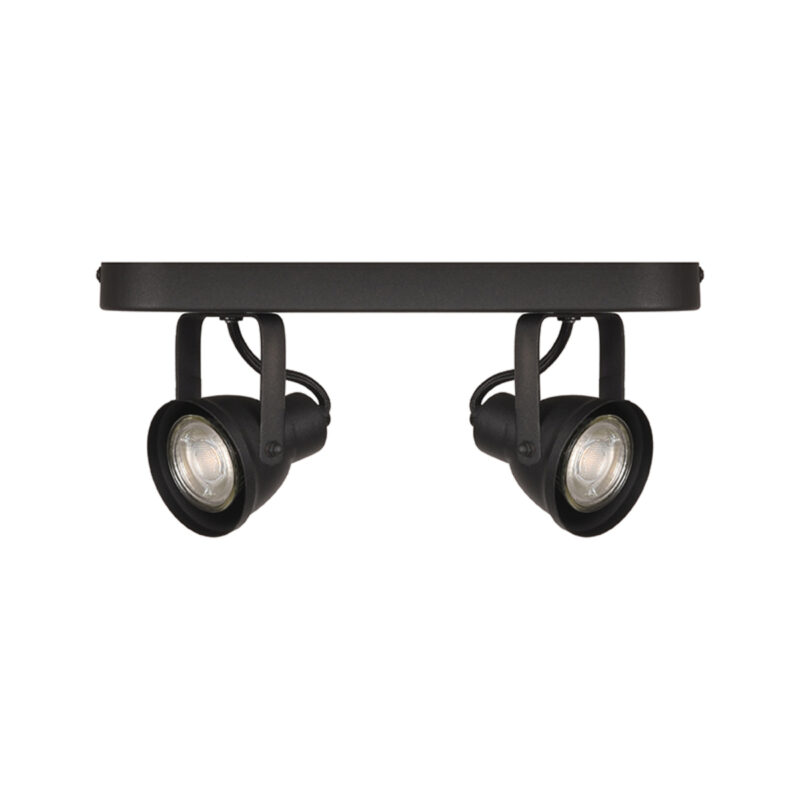 LABEL51 Spot Max led - Zwart - Metaal - 2-Lichts Max led