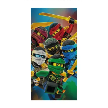 Lego Golden Weapons Ninjago strandlaken 70 x 140 cm - polyester