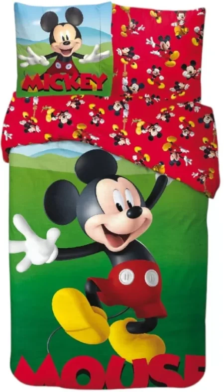 Disney Mickey Garden bedding set 140×200cm, 65x65 cm