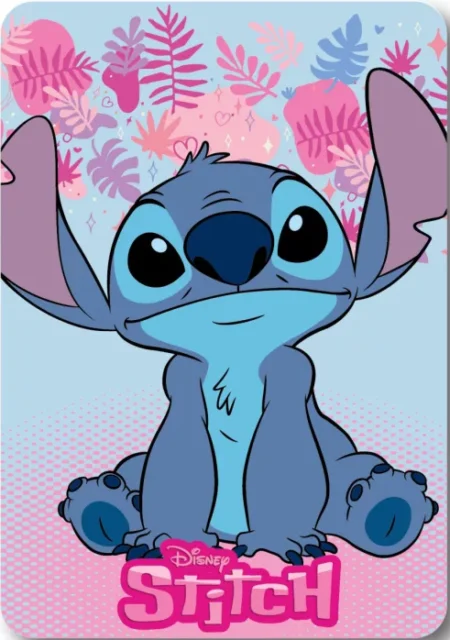 Stitch Paradise Fleece deken 100 x 140 cm