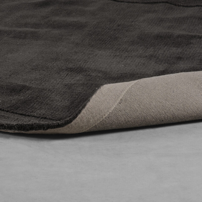 LABEL51 Vloerkleden Mody - Antraciet - Synthetisch - 200x300 cm Synthetisch