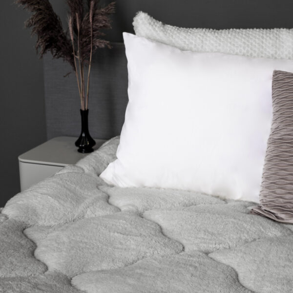 Sleeptime Lazy All-in one Lazy Debed Teddy Grijs 200 x 200 - Afbeelding 3