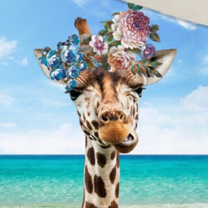 Giraffe dekbedovertrek