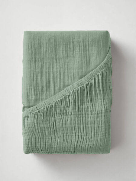 Mousseline Groen 140 x 200 + 30
