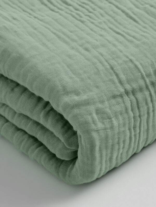 Dreamhouse Mousseline Groen 140 x 200 + 30 cm - Afbeelding 4
