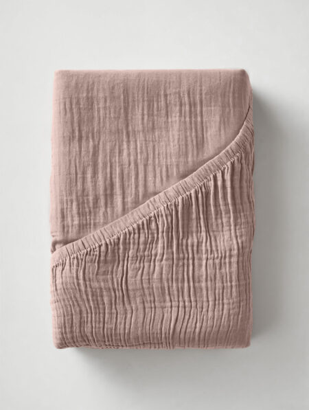 Mousseline Blush Roze 90 x 200 + 30