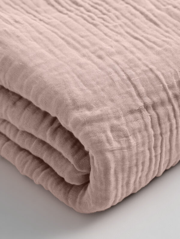 Dreamhouse Mousseline Blush Roze 140 x 200 + 30 cm - Afbeelding 4