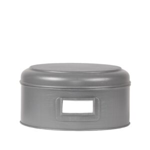 LABEL51 Opbergblik - Antiek grijs - Metaal - XL