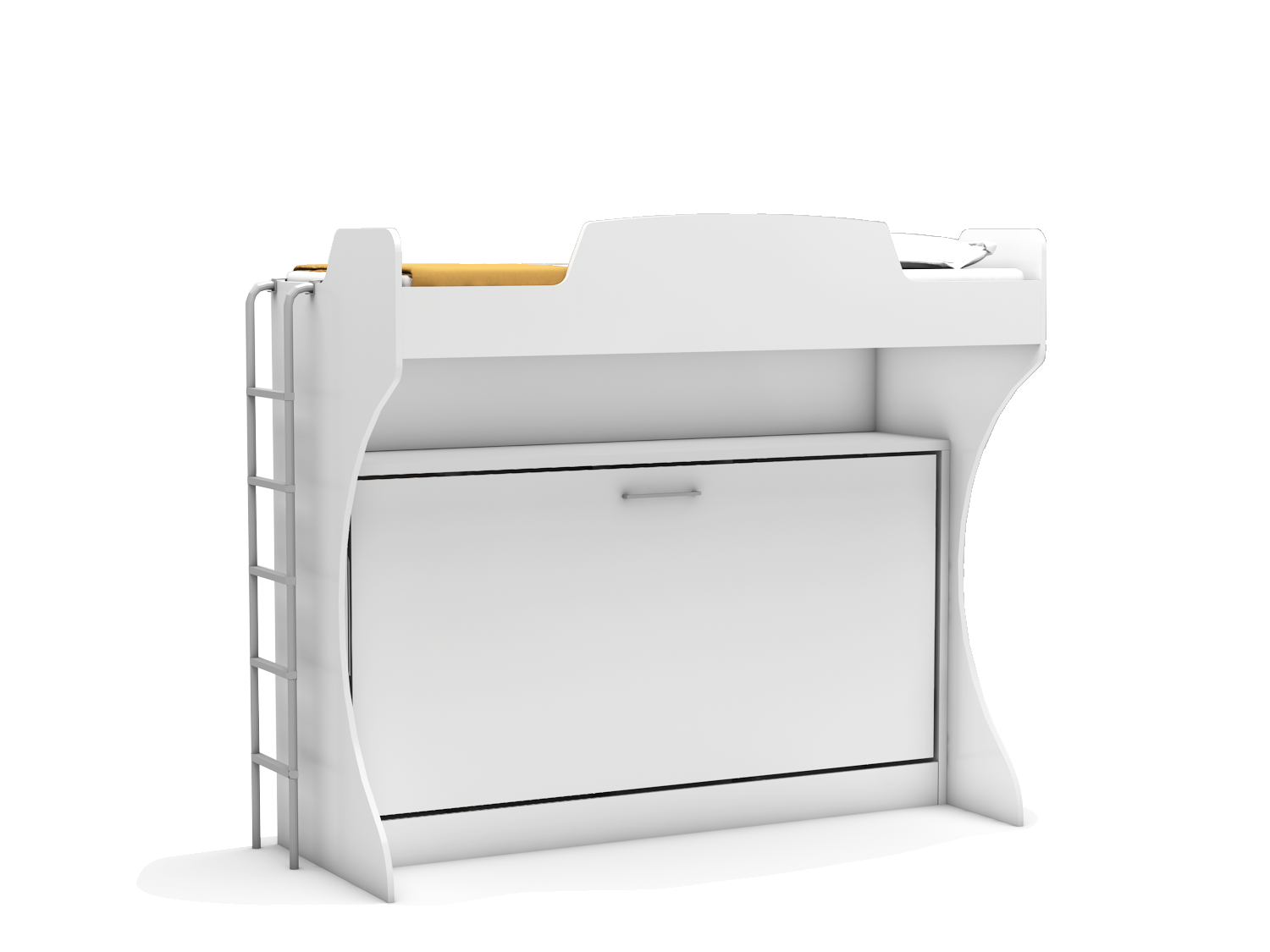 Opklapbed stapelbed Academy 85/90 x 190 cm