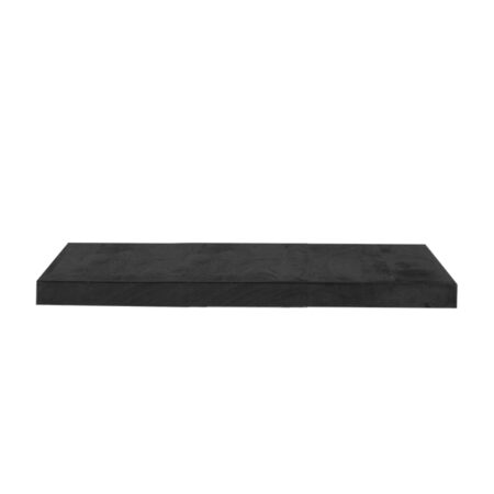 LABEL51 Eetkamertafel I_Tafelblad Straight Edge - Zwart - Mangohout - 120 cm Straight