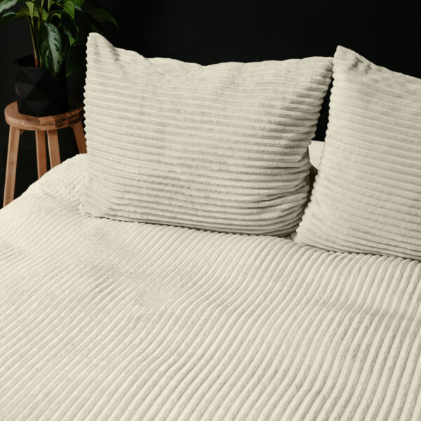 Sleeptime Rib Teddy Beige 140 x 200/220 cm - Afbeelding 4