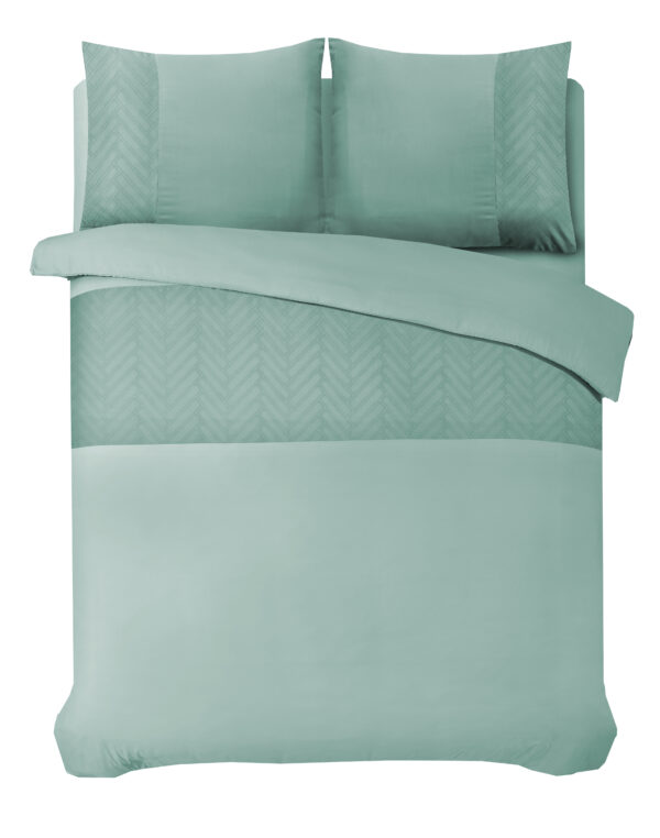 Sleeptime Valencia Mint groen 140 x 220 cm - Afbeelding 4