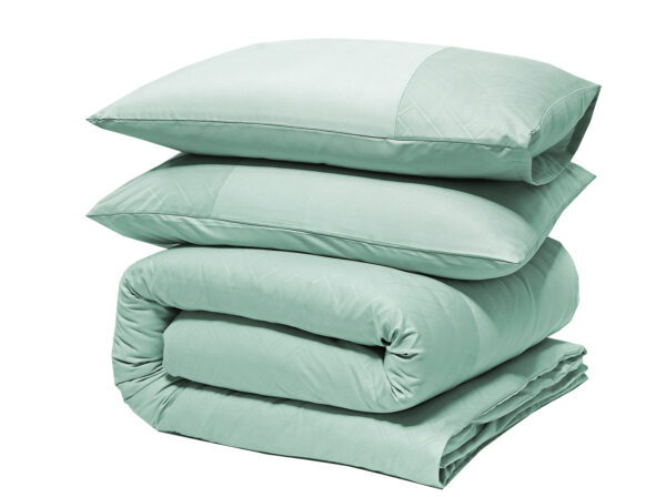 Sleeptime Valencia Mint groen 140 x 220 cm - Afbeelding 5