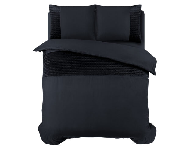 Velvet Band Zwart 140 x 220