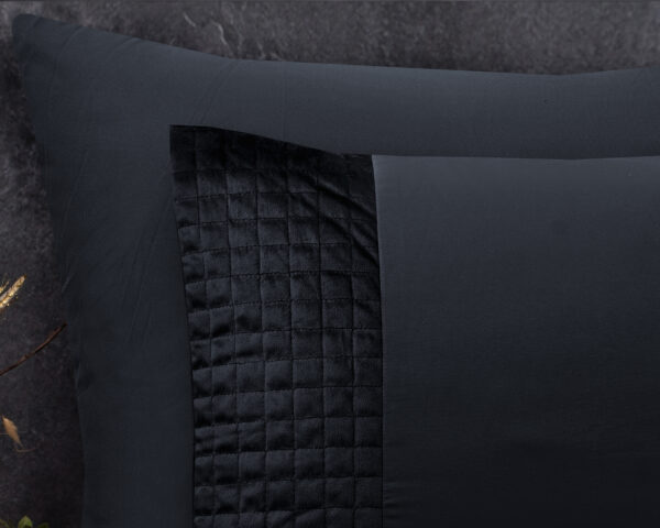 Sleeptime Velvet Band Zwart 140 x 220 cm - Afbeelding 5