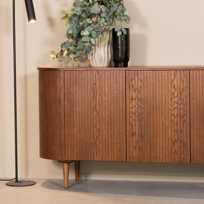 LABEL51 Dressoir Oliva - Walnoot - Eiken - Dressoir 180 cm