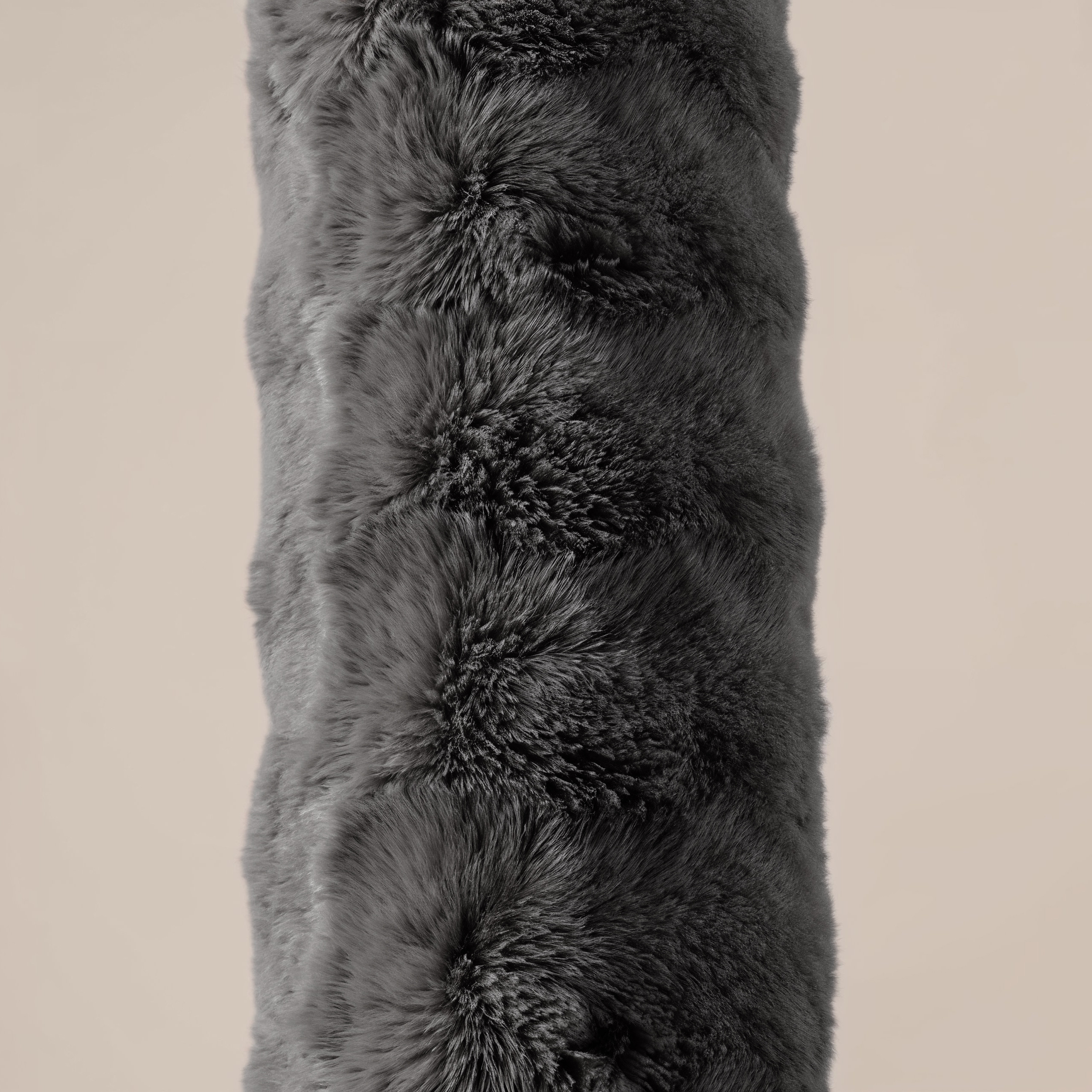 Primaviera Deluxe Bodypillow Pompom Antraciet 140 x 20 cm - Afbeelding 5