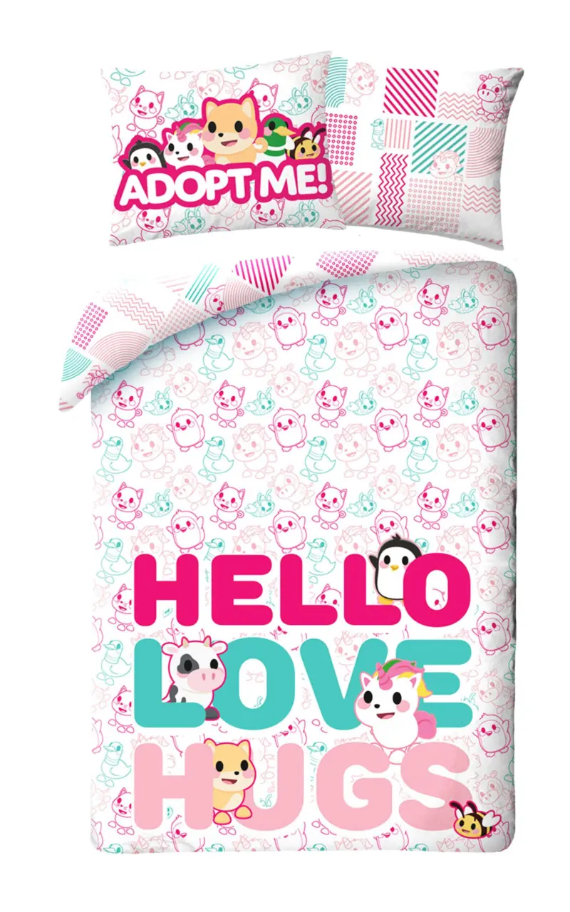 Adopt Me Dekbedovertrek 140 x 200 cm - 70 x 90 cm