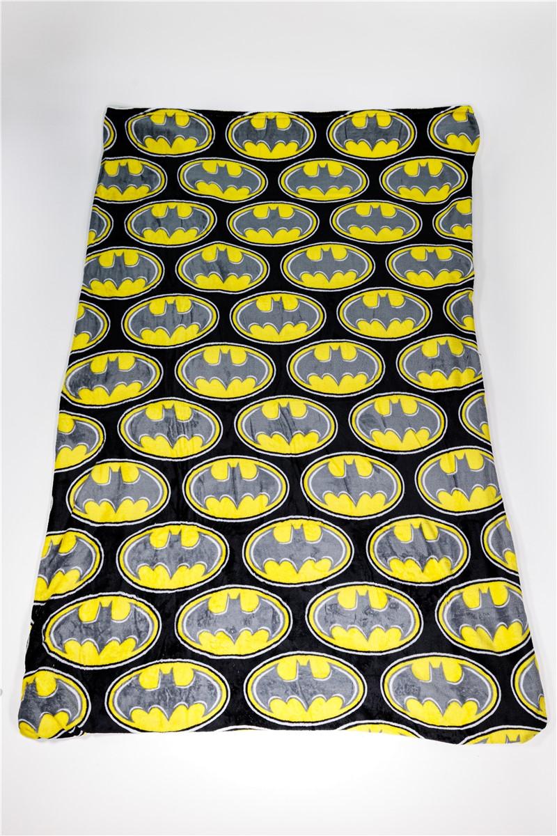 Batman fleece plaid 180 x 200 cm - polyester