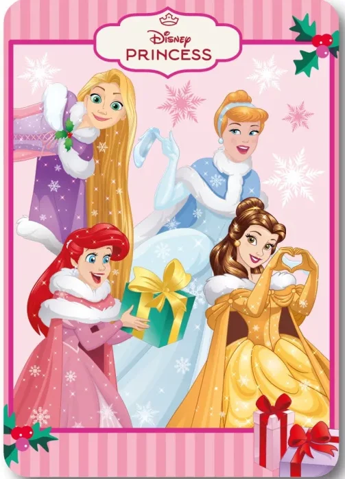 Disney Princess Festive Fairy Fleece deken 100 x 140 cm