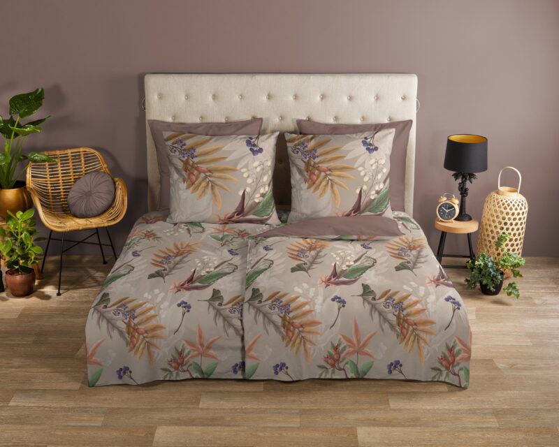 Good Morning Katoenen dekbedovertrek  "Otso" - Multi