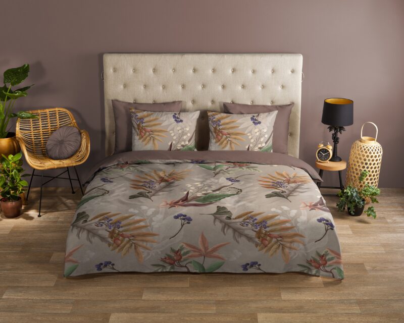 Good Morning Katoenen dekbedovertrek  "Otso" - Multi