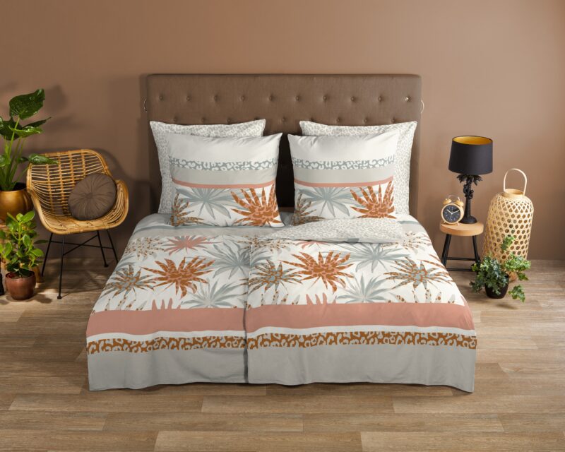 Good Morning Katoenen dekbedovertrek  "Costa" - Multi