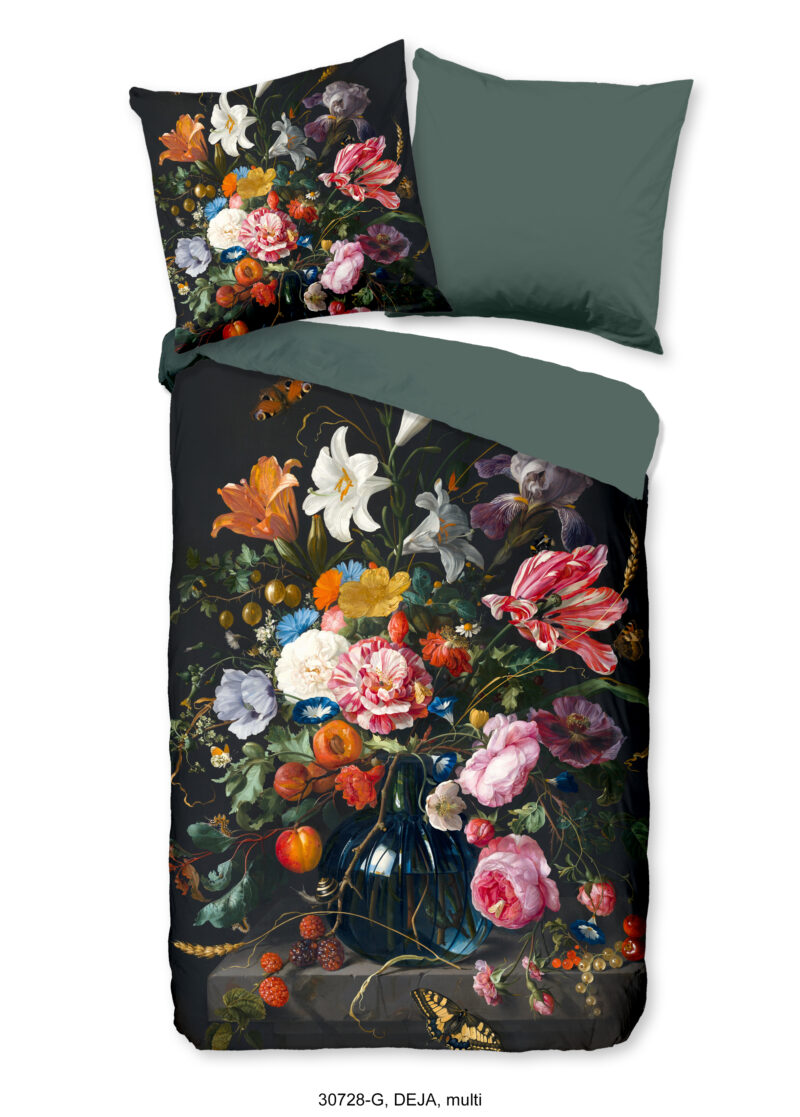 Good Morning Dekbedovertrek "bloemen" - Multi - (135x200 cm) - Katoen