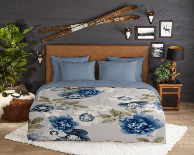 Good Morning Flanellen dekbedovertrek  "Gabin" - Multi