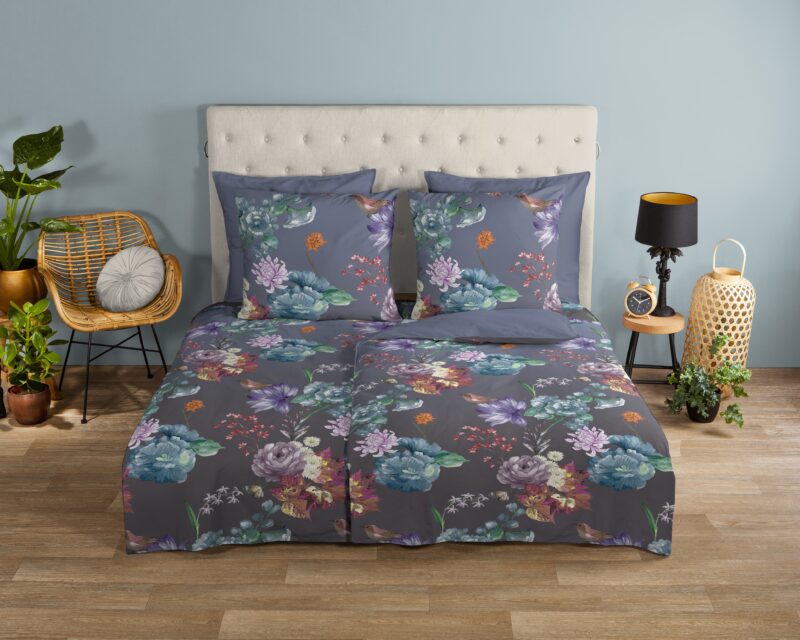 Good Morning Katoenen dekbedovertrek  "Quinn" - Multi