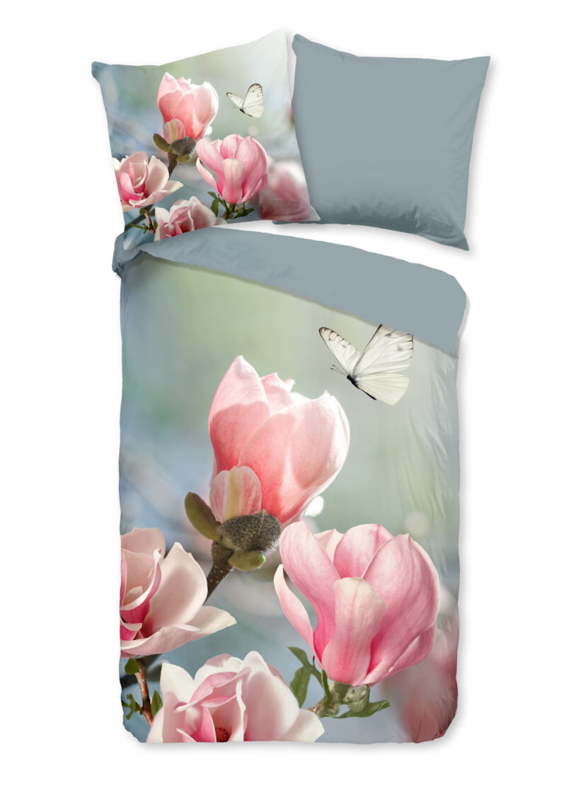 Good Morning Dekbedovertrek "bloemen" - Multi - (155x220 cm) - Katoen